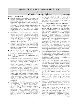 BIHAR STET I COMPUTER I Solved Papers & Practice Book (Class 11 & 12) 21 Sets