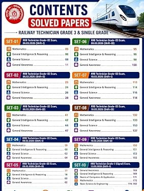 Railway Technician Grade 3 and Grade 1 Signal Solved Papers By Kiran Publication Expert Team