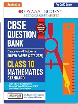 Oswaal CBSE Class 10 Mathematics (Standard) Question Bank | Chapter & Topic-wise Solved Papers (2017-2026) |