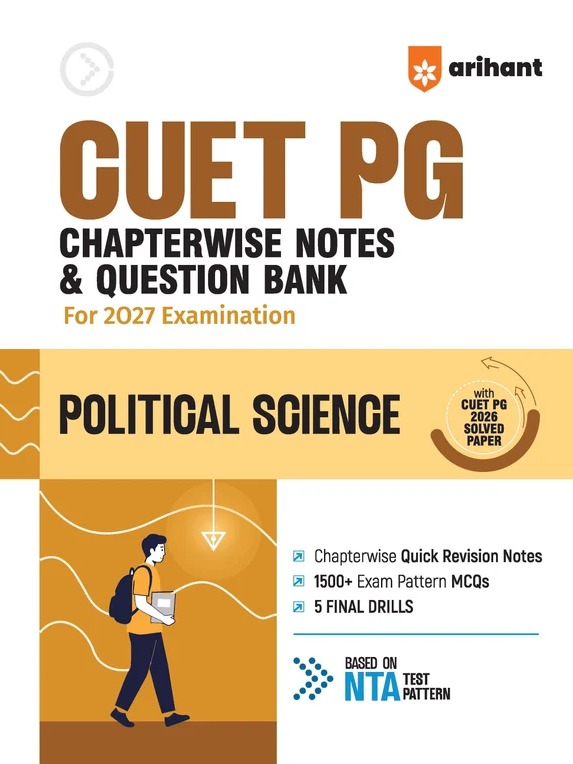 CUET PG Political Science Exam 2027 by Sweta Singh & Pritya Kumari