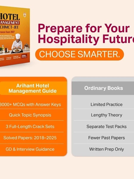 Hotel Management NCHMCT JEE Entrance Exam 2027 by Pradeep Srivastava , Sanjeev Dixit , Sushil Singh & Deepali