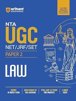 NTA UGC NET/JRF/SET Exam | Paper 2 - LAW | Complete Study Guide as per Updated Syllabus By Sammer Bansal