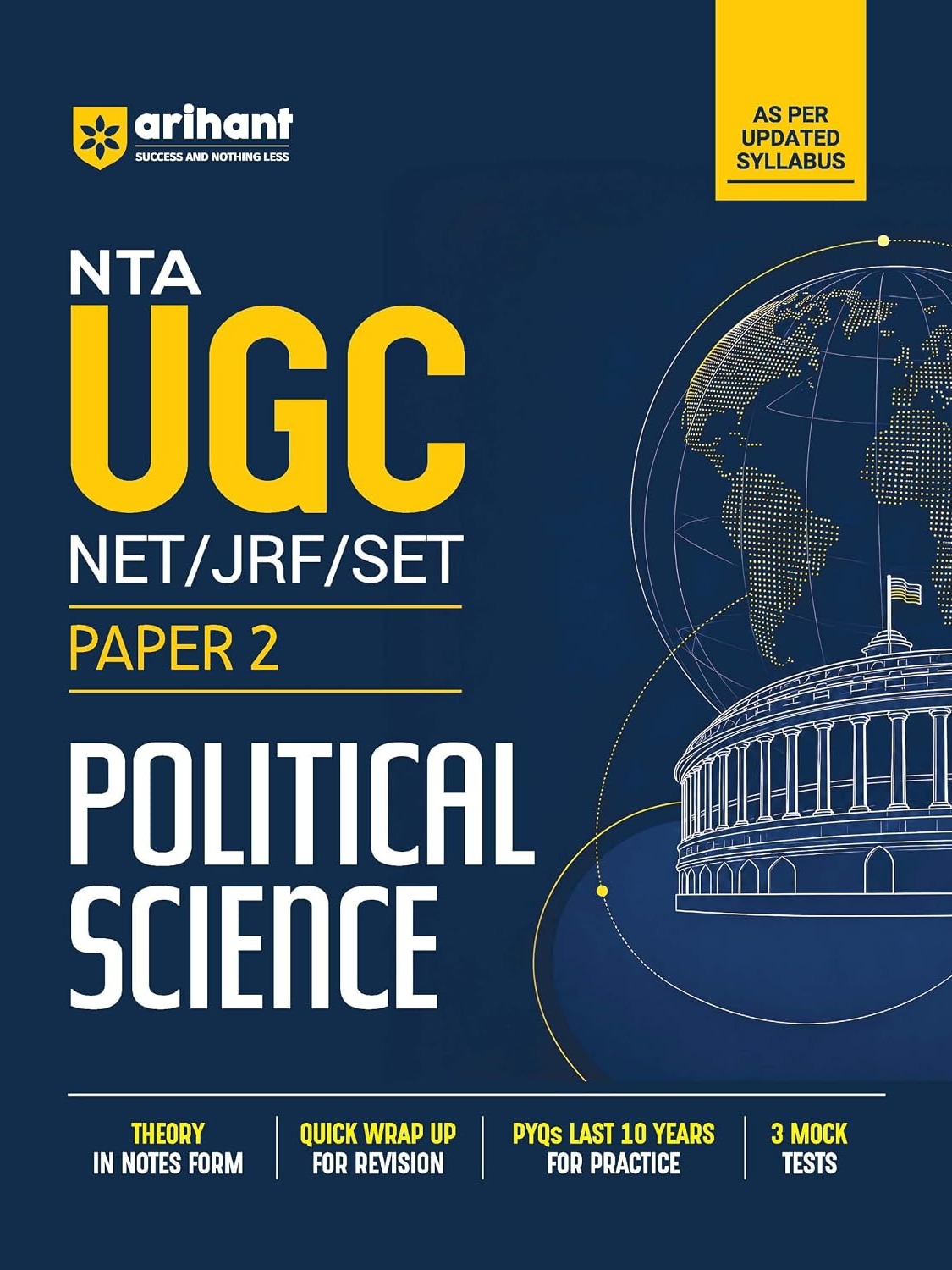 NTA UGC NET/JRF/SET | Paper 2 Political Science | Complete Study Guide as per Updated Syllabus  By Saumya Aggarwal