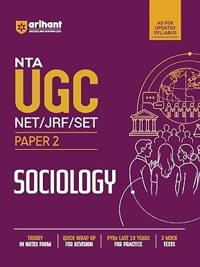 NTA UGC NET/JRF/SET Exam | Paper 2 - Sociology | Complete Study Guide as per Updated Syllabus By Pooja Mishra, Ashutosh Kumar Mishra
