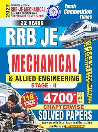 RRB JE Mechanical & Allied Engineering Stage-II Hindi Edition  By YCT Expert Team