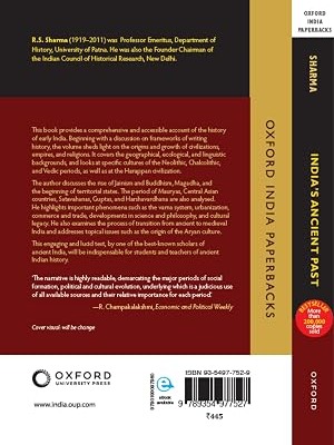 INDIA'S ANCIENT PAST (OIP) By R.S. Sharma