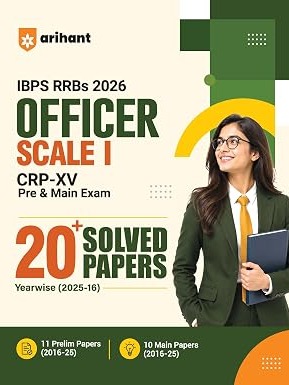 IBPS RRB Officer (Scale I) CRP-RRBs XV Pre & Main Exam 2026 by Sanjeev Dixit , Sushil Singh, Dr. Pratap Singh 
