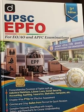 UPSC EPFO for EO/AO and APFC Examinations 2026-2027, 3rd Edition English By Drishti Ias Vision