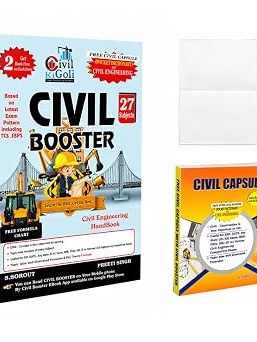 Civil Booster 2026 Edition Civil Engineering Hand Book by S Sorout - 27 Subjects - Includes 1 Chart & Capsule Book by S Sorout, Preeti Singh