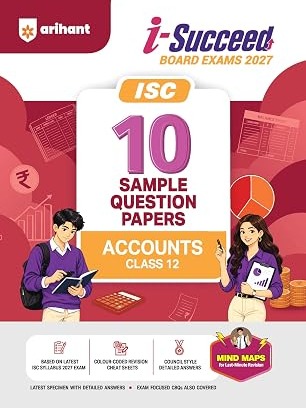 i-Succeed ISC 10 Sample Question Papers Class 12 Accounts Exam 2027 By Anshul Sharma