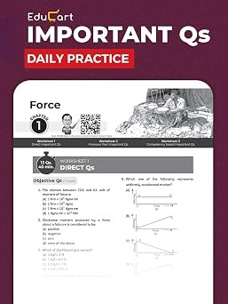 Educart ICSE Class 10 Physics One Shot Question Bank 2026-27