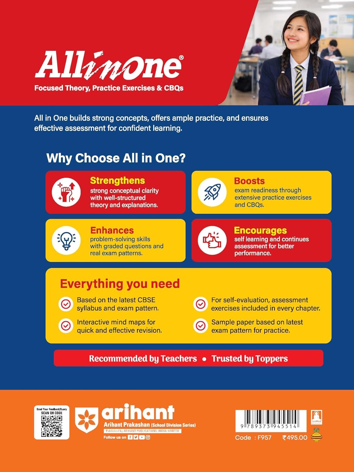 Arihant All in One Information Technology (402) Class 10 for CBSE Exam 2026-27 by Gaurav Bhatia , Abhishek Sharma