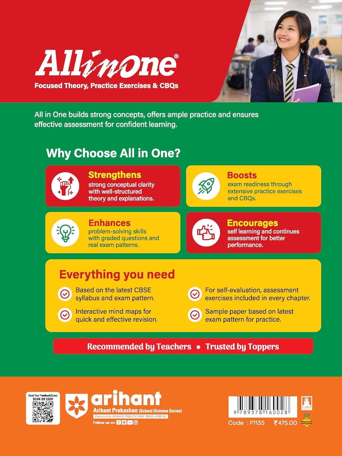 Arihant All in One Mathematics Ganita Manjari (Part 1) for CBSE Class 9 by Rakesh Pandey, Mandvi Agarwal, Aditya Shukla