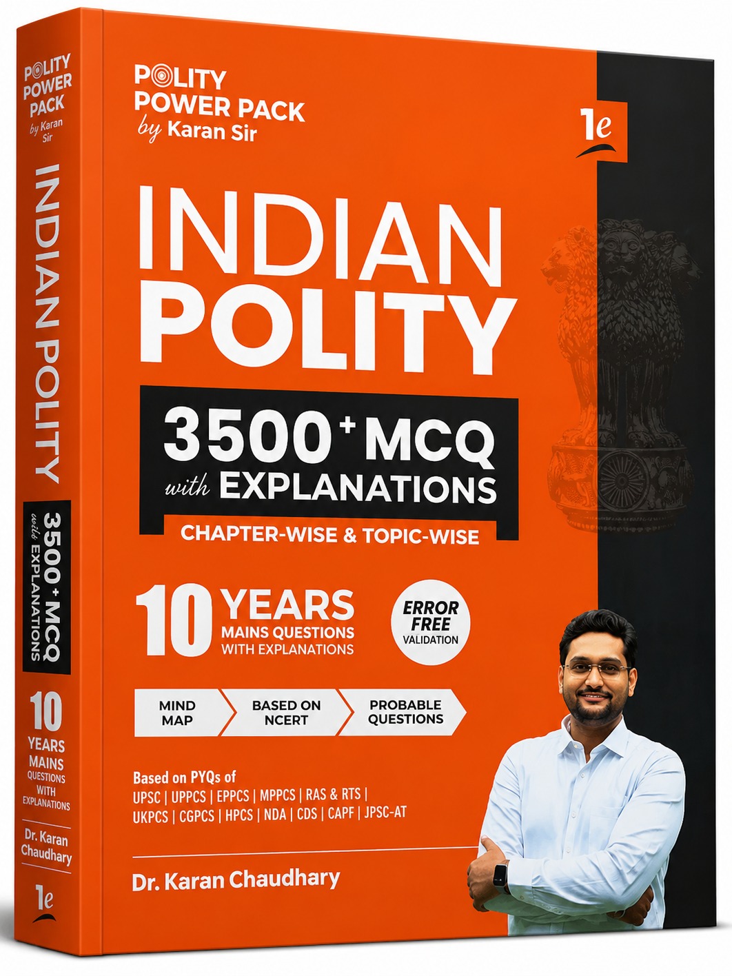 Indian Polity – 3500+ MCQs with Explanations by Dr. Karan Chaudhary