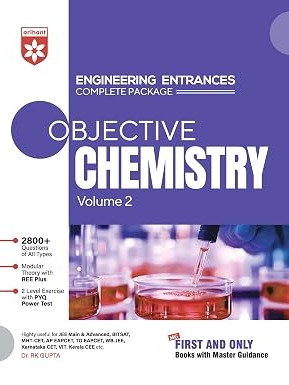 Arihant Objective Chemistry Volume 2 For JEE 2026-2027 | 3600+ Questions with Modular Theory & REE Plus | PYQ-Based 2-Level Exercises | For JEE Main, BITSAT, MHT-CET & Engineering Entrances