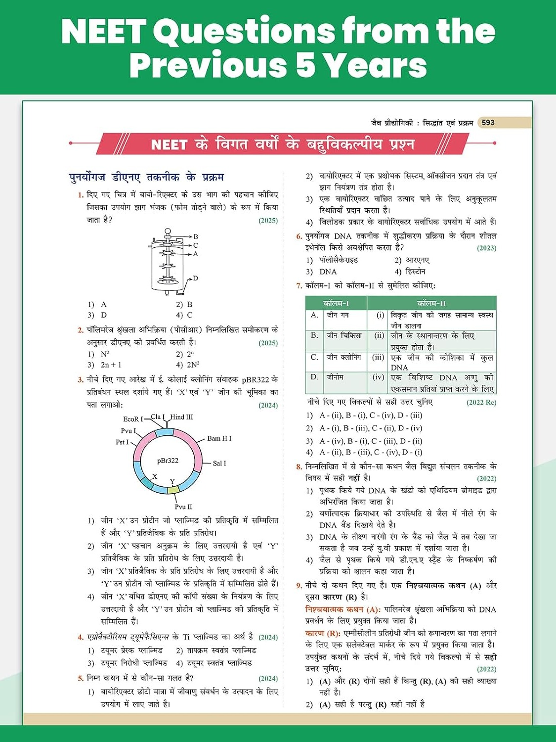 Objective NCERT Punch 1.0 Biology (Hindi Medium) For NEET 2027 | 6890+ NTA Based MCQs By Pratham Nahata & Sunil Kumar Yadav