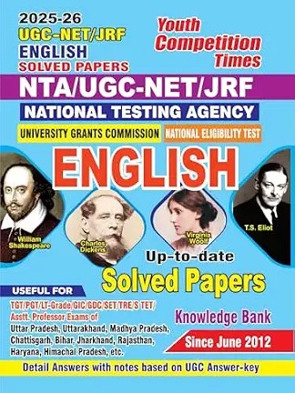 UGC NET JRF English Previous Year Solved Papers 2025-26 by Youth Competition Times