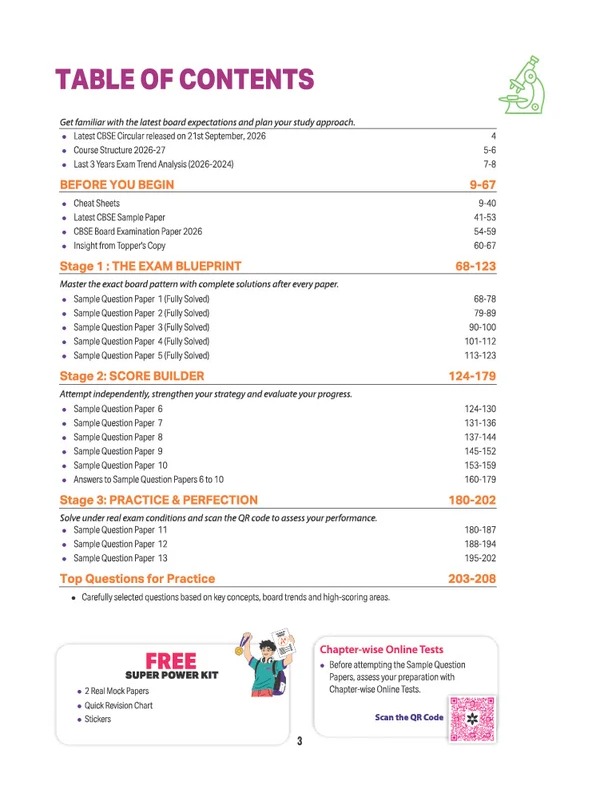 i-Succeed CBSE 15 Sample Question Papers Class 12 Biology Exam 2027