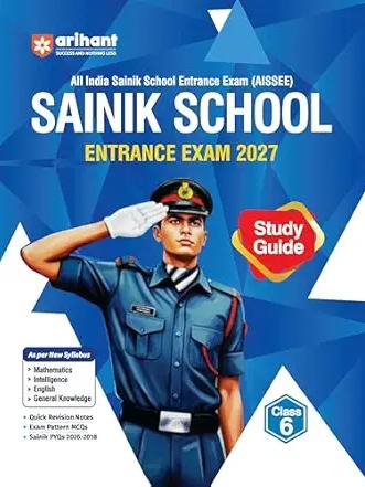Arihant AISSEE Sainik School Class 6 Entrance Exam 2027 | Complete Study Guide by Pradeep Srivastava